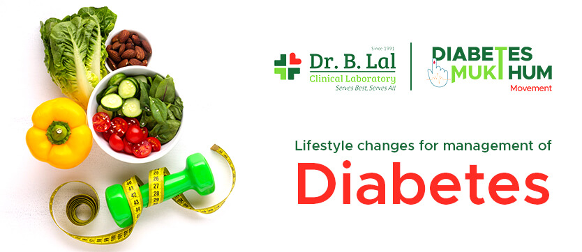 Lifestyle changes for management of diabetes