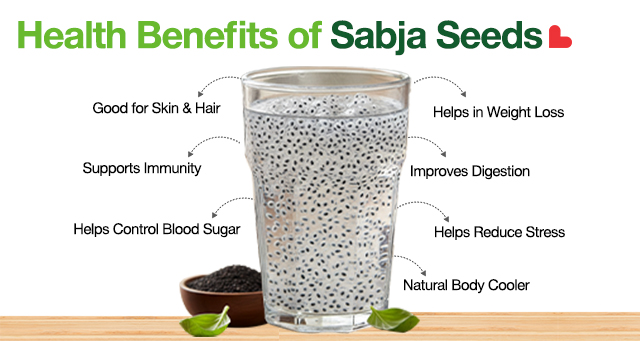 benefits of sabja seeds